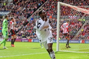 Nathan Dyer scoring against Sunderland