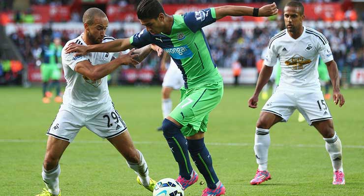 Swansea City v Newcastle United