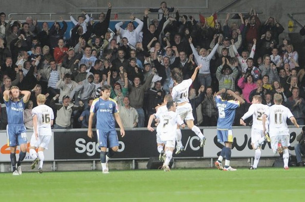 Jordi Gomez Scoring against Cardiff City