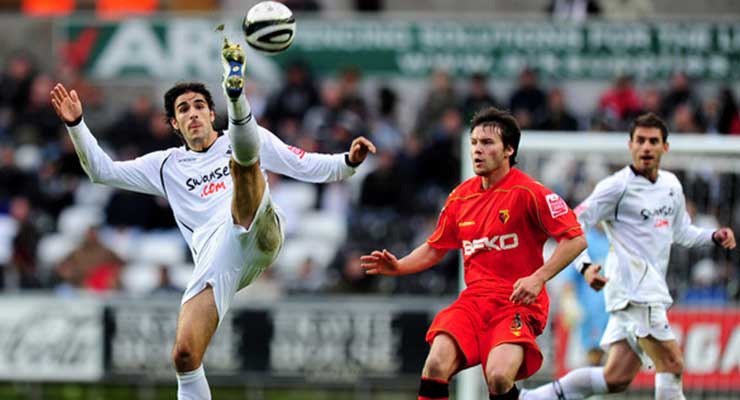 Swans v Watford in 2011