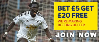 Free Twenty Pound Bet