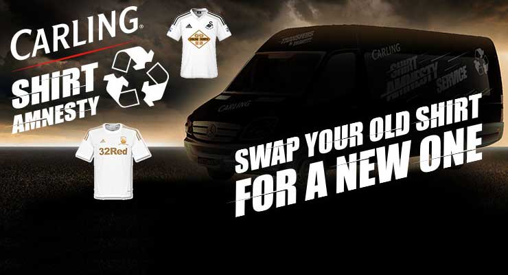 Carling Shirt Amnesty Swansea City 2016