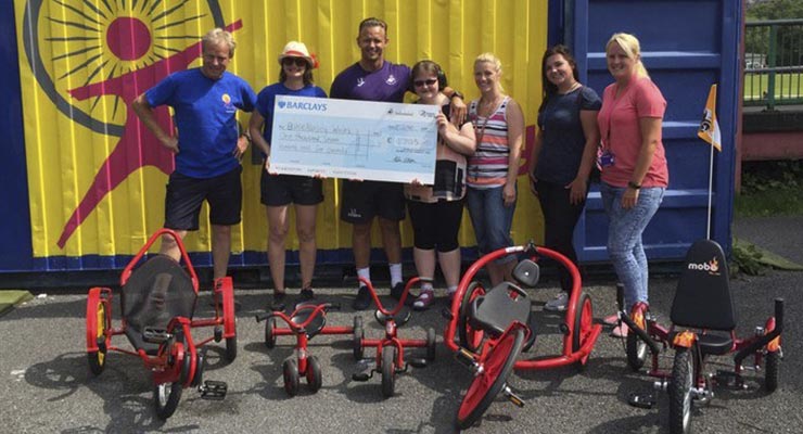 SwansAid Bikeability Wales grant