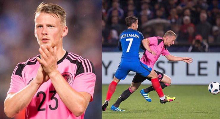 Stephen Kingsley Scotland debut