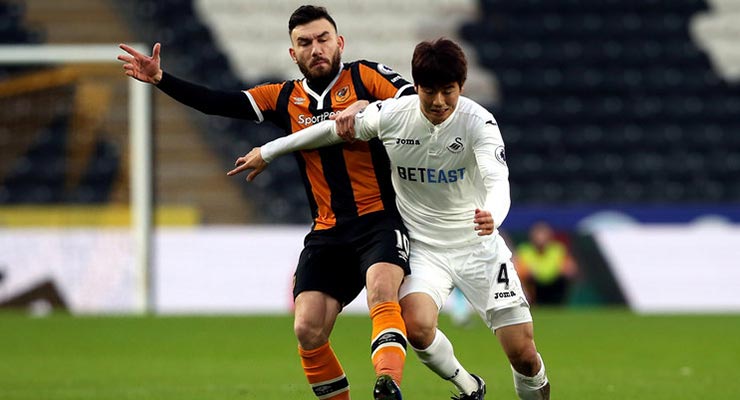 Ki against Hull in FA Cup