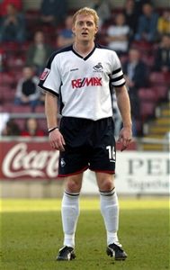 Garry Monk in League Two with Swansea