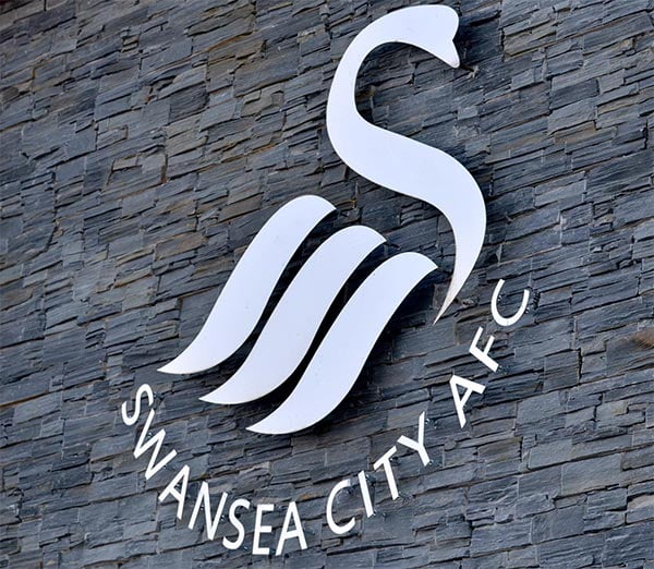 Swans logo at Landore