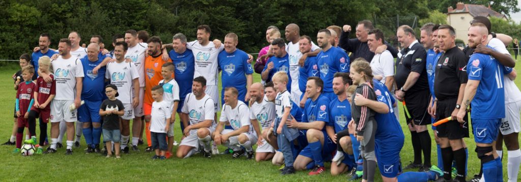 2017 Charity Game Team Photo