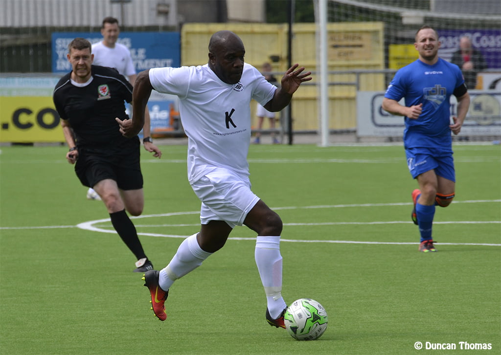 Adrian Forbes in action