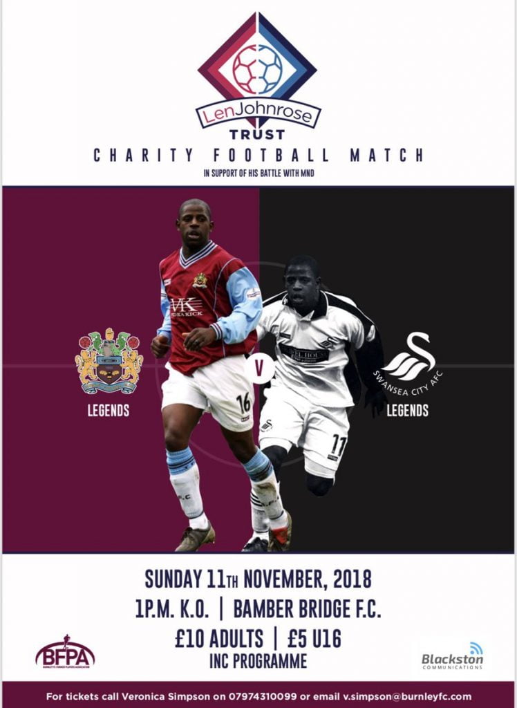 LJ Charity Match 2018 Poster