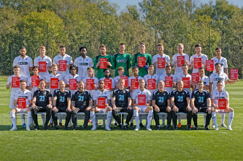 The Swans Show Racism the Red Card