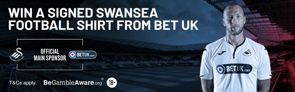 BetUK Swansea shirt competition