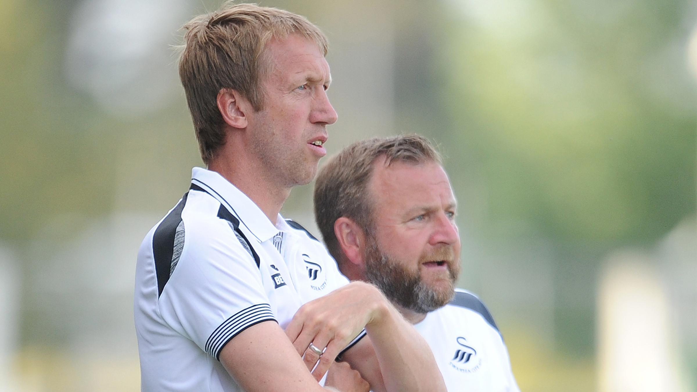Graham Potter and Billy Reid
