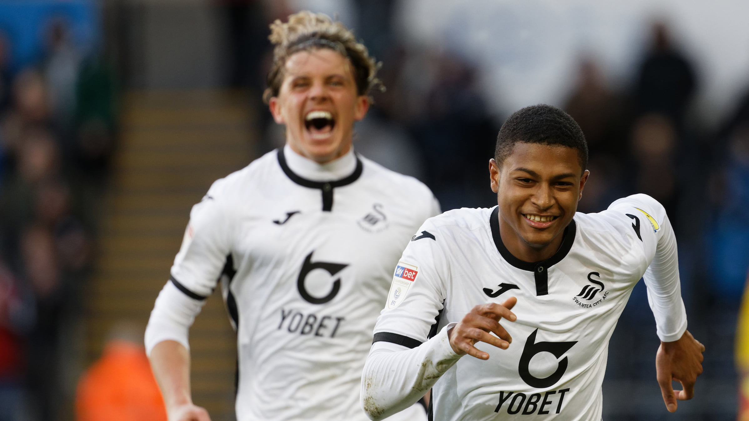 Rhian Brewster - Swansea City v Wigan Athletic - Sky Bet Championship