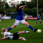 WPWL Cup Final, Swansea City v Cardiff City, Newport, Wales.