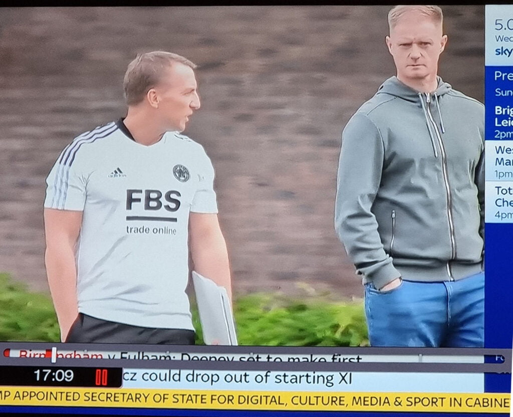 Alan Tate and Brendan Rodgers