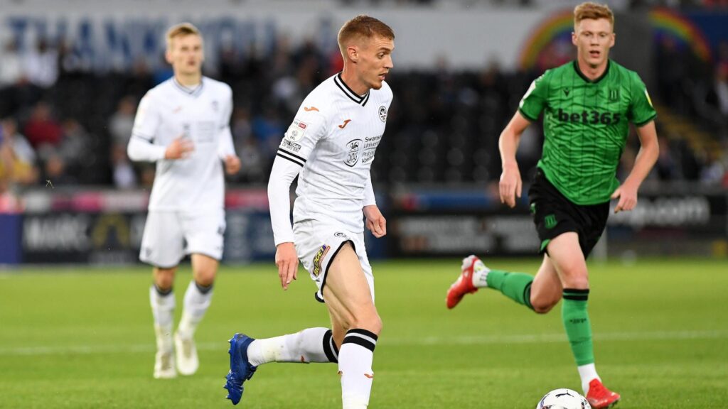 Jay Fulton against Stoke City in August 2021