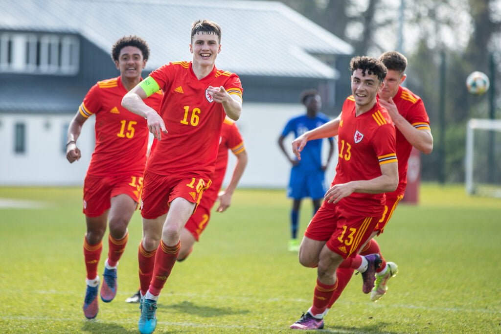 Cymru U18 vs Finland U18 at Colliers Park, Gresford, Wrexham