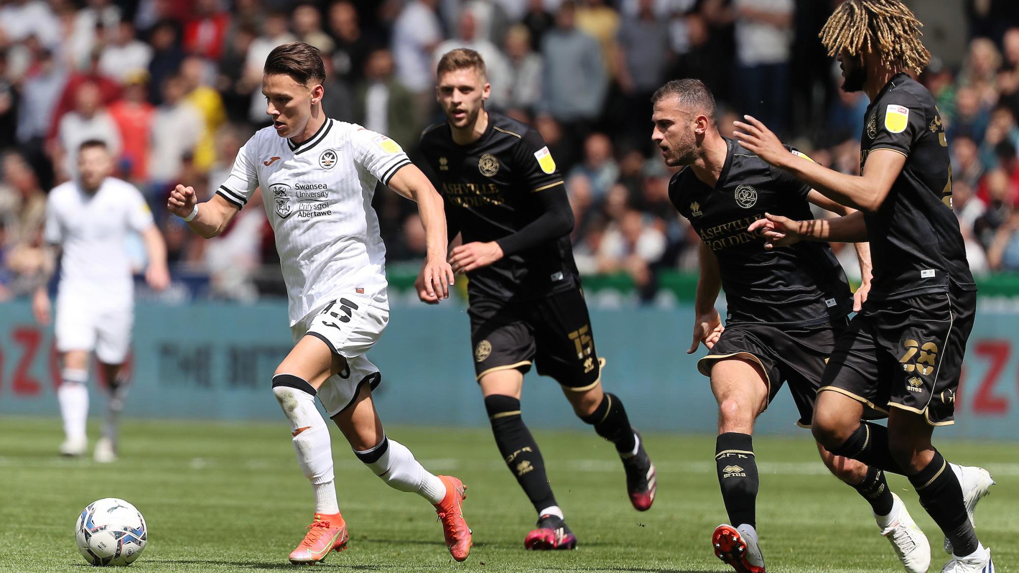 Hannes Wolf in action against QPR