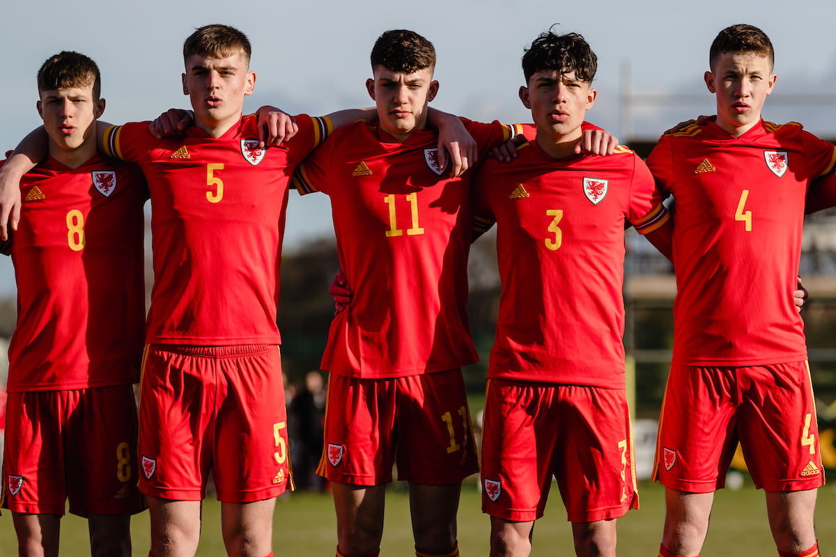 International Football, Cymru U16 Boys v Brazil U16, UEFA Development Tournament, Denbigh, Wales