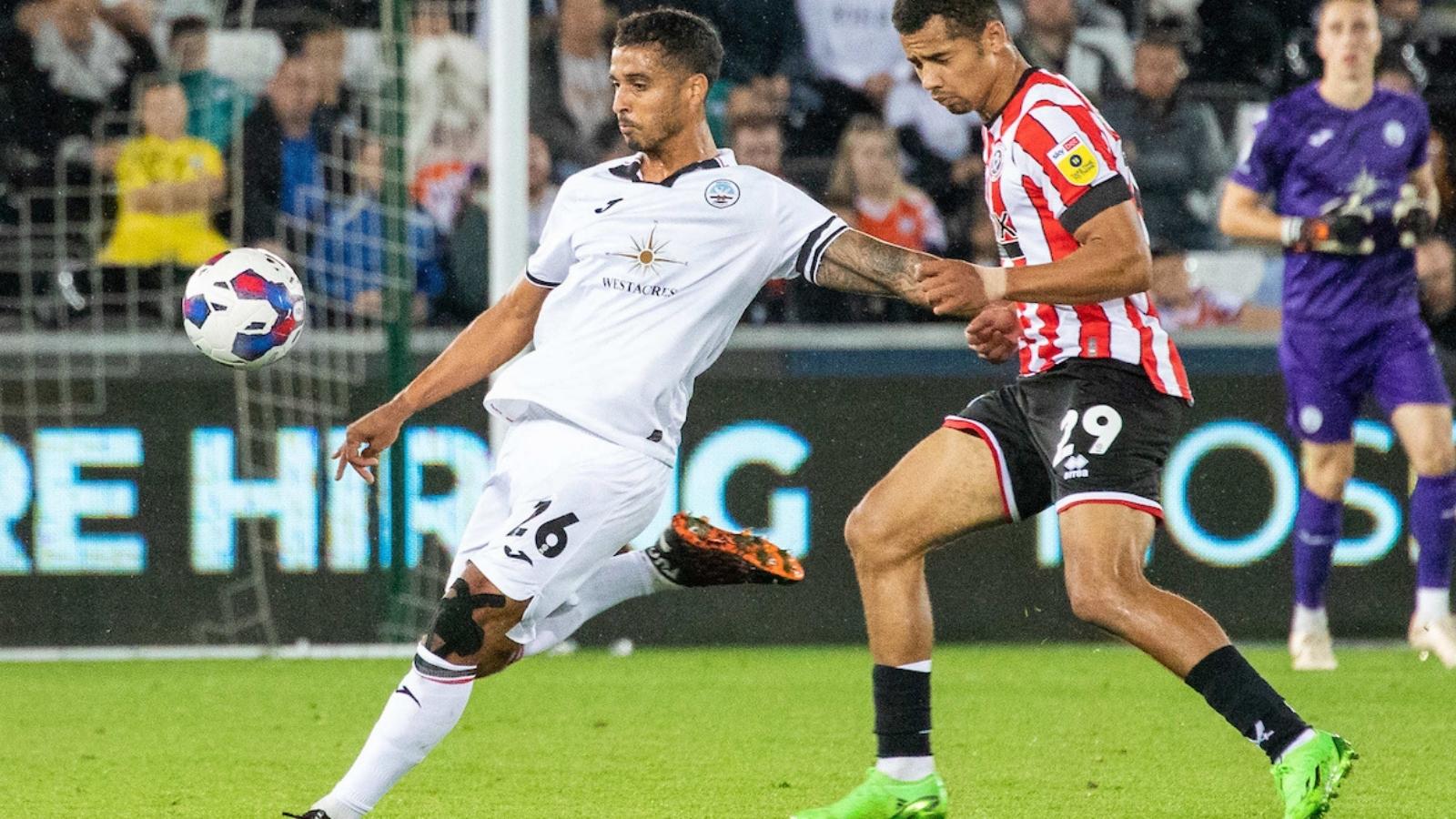 Kyle Naughton v Sheffield United