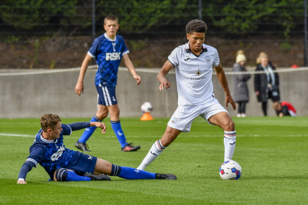 Swansea City Under 18 v Charlton Athletic Under 18 - Professional Development League - Swansea City Academy, Swansea, Wales, UK.