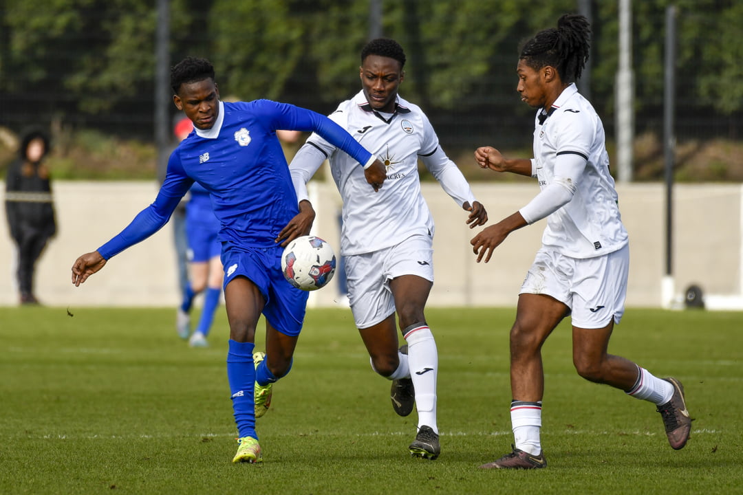 Swansea City Under 18 v Cardiff City Under 18 - Professional Development League - Swansea City Academy, Swansea, Wales, UK.