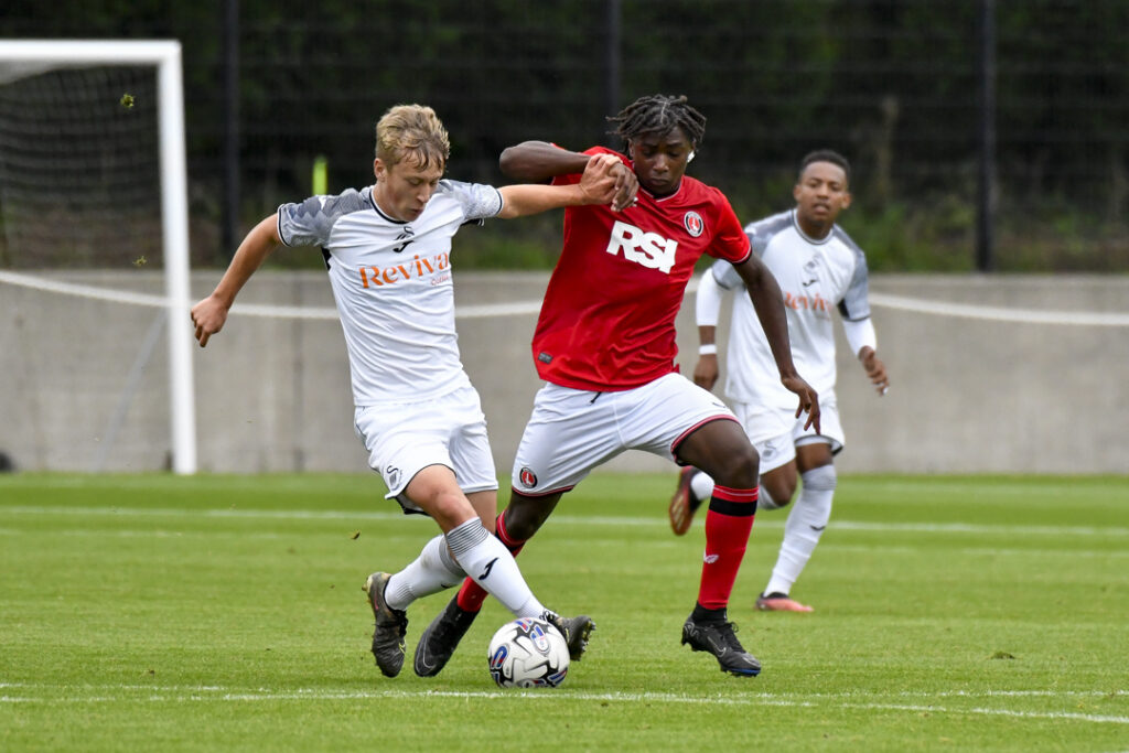 Swansea City v Charlton Athletic - Under 18 Professional Development League - Swansea City Academy, Swansea, Wales, UK.