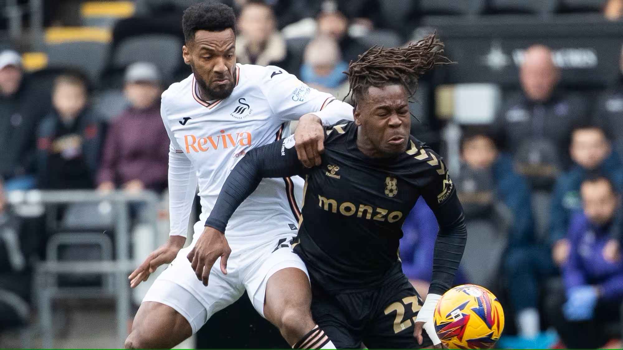 Hannes Delcroix battles during the Coventry game