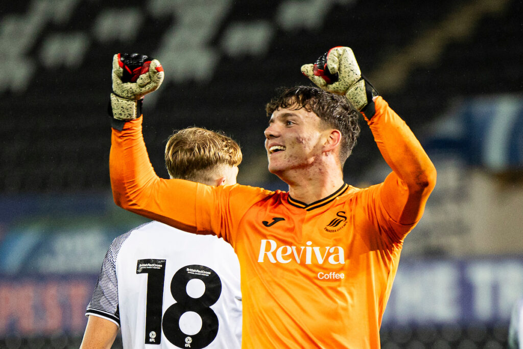 Nathaniel MG Cup, Swansea City v Cardiff City, Swansea, Wales.