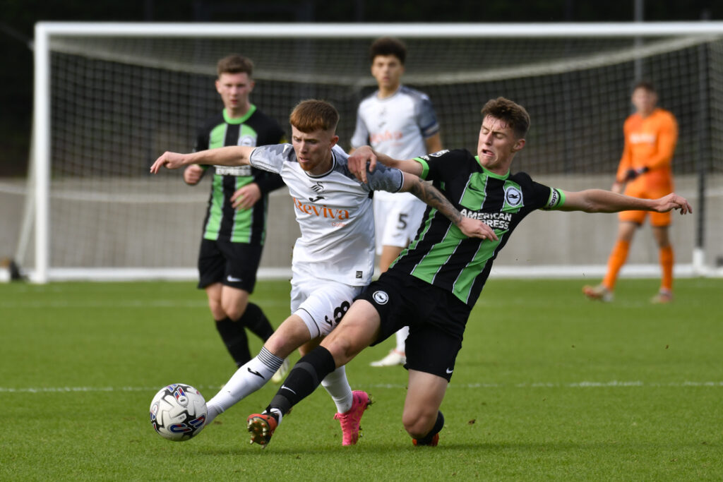 Swansea City Under 21 v Brighton & Hove Albion Under 21 - Premier League Cup - Swansea City Academy, Swansea, Wales, UK.