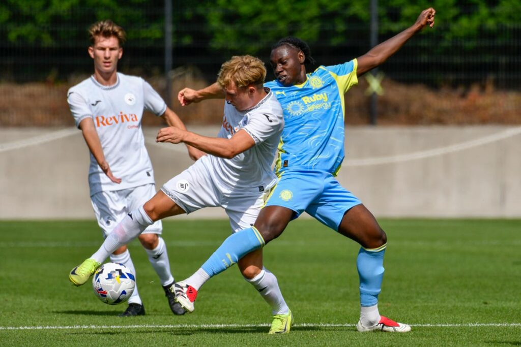 Swansea City v Fleetwood Town - Under 18 Professional Development League - JOMA High Performance Centre, Landore, Swansea, Wales, UK.