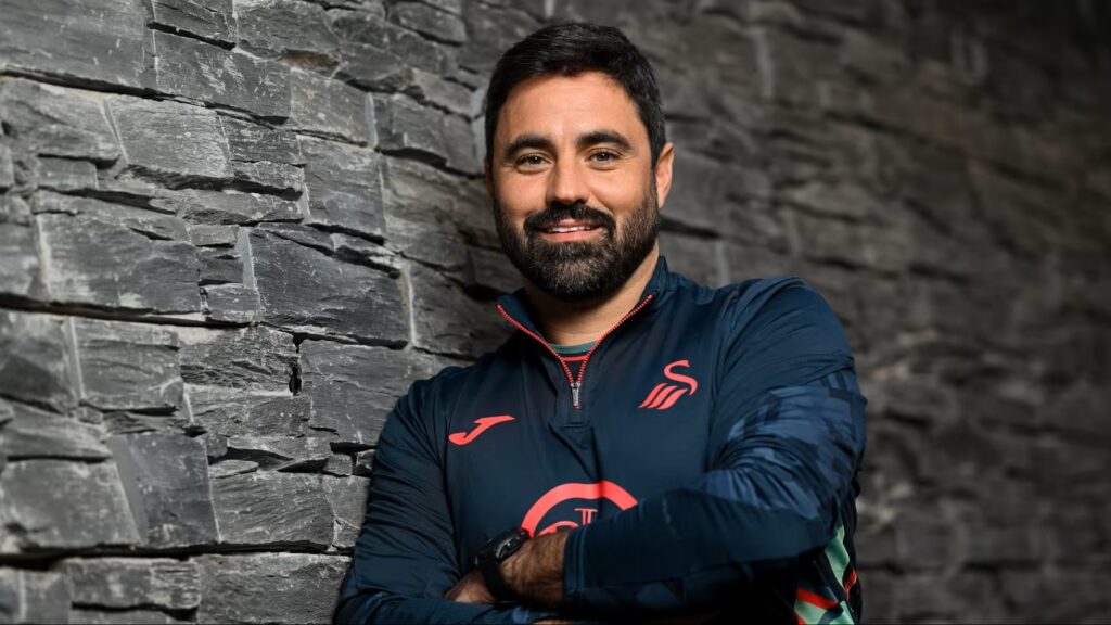 Swansea City Head Coach Vitor Matos