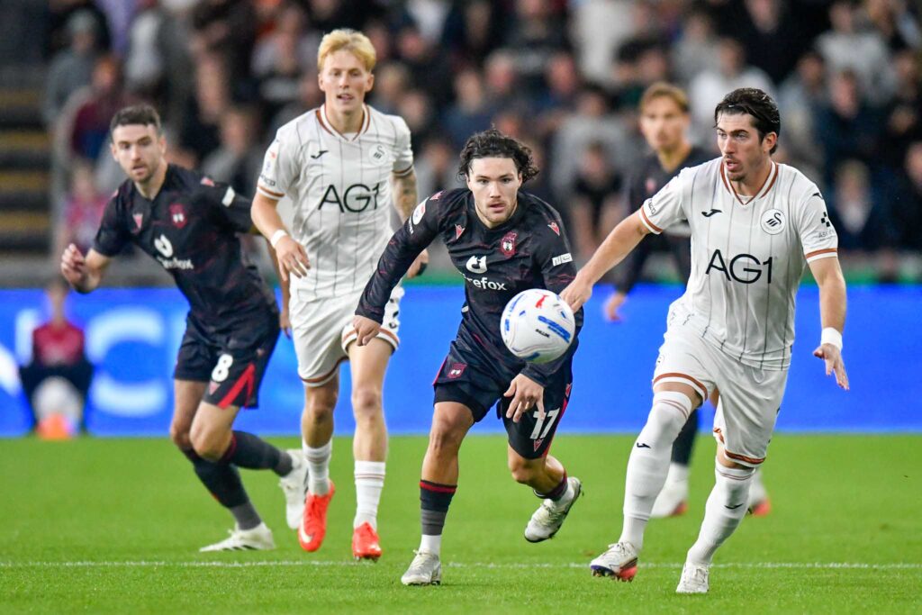 Swansea City v Wrexham - EFL Championship - Swansea.com Stadium, Swansea, Wales, UK.