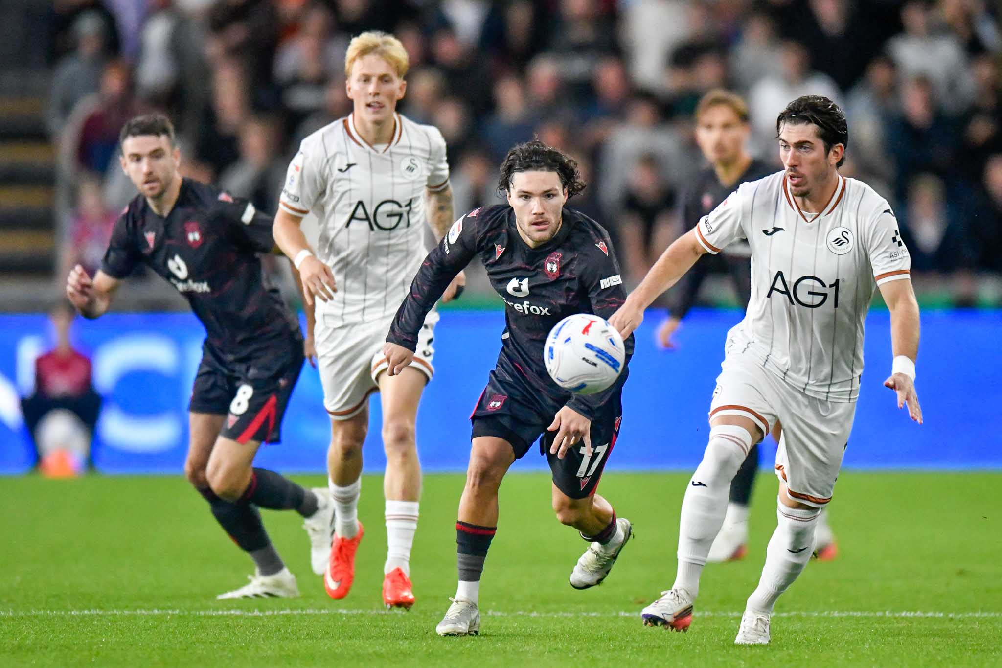 Swansea City v Wrexham - EFL Championship - Swansea.com Stadium, Swansea, Wales, UK.